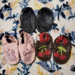 12-18 month Robeez LOT (3 pair)